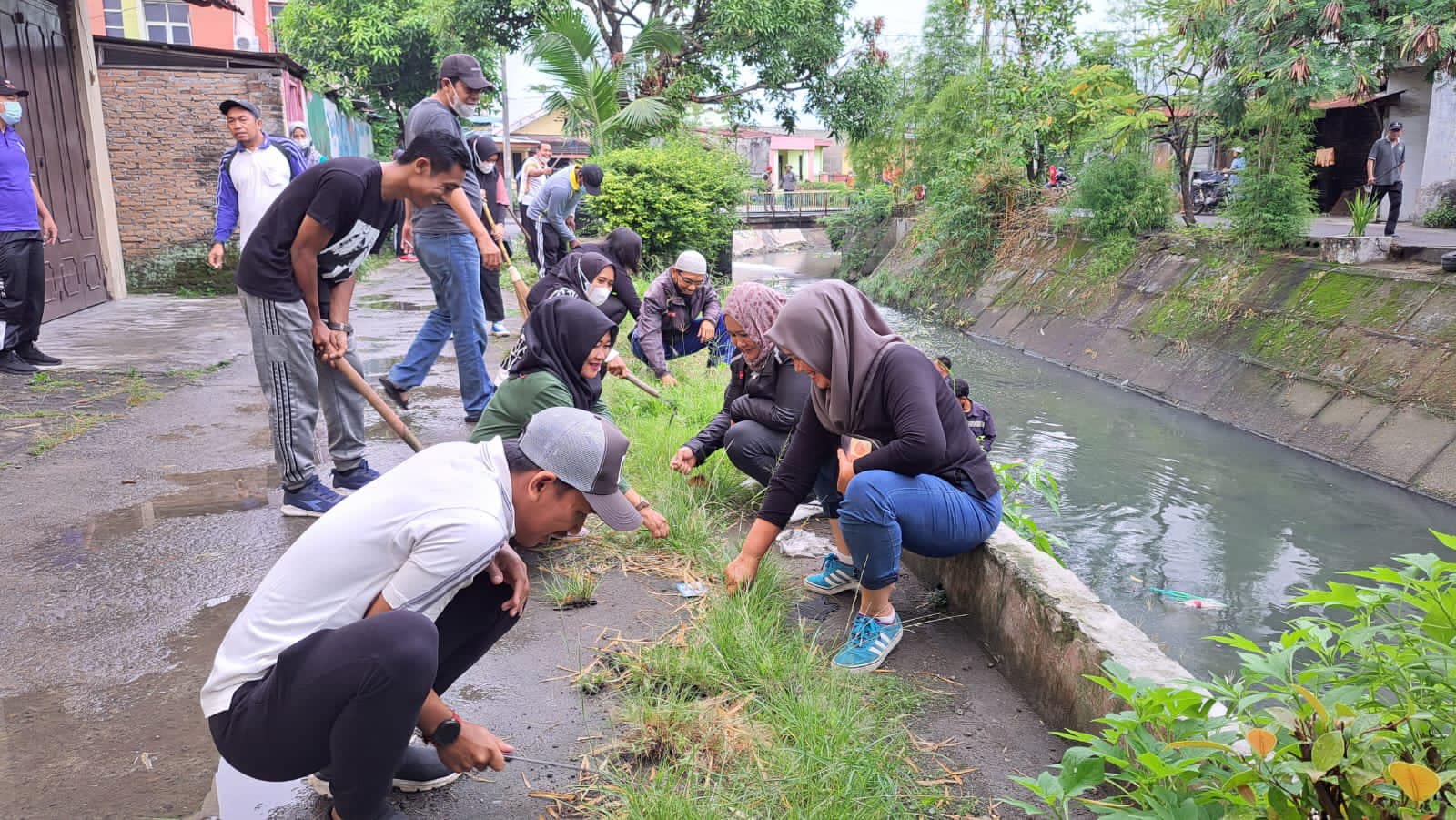 Rutinitas Gotong Royong Kecamatan Medan Petisah