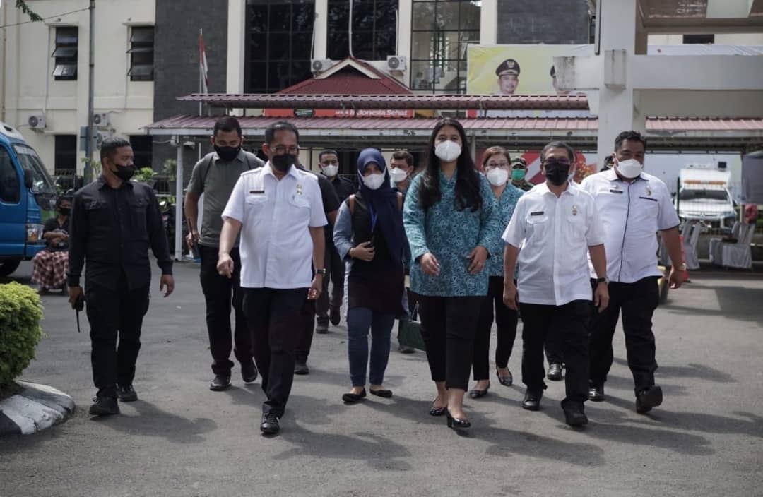 Pencanangan Kesatuan Gerak PKK KB Kesehatan Tingkat Kota Medan Tahun 2021