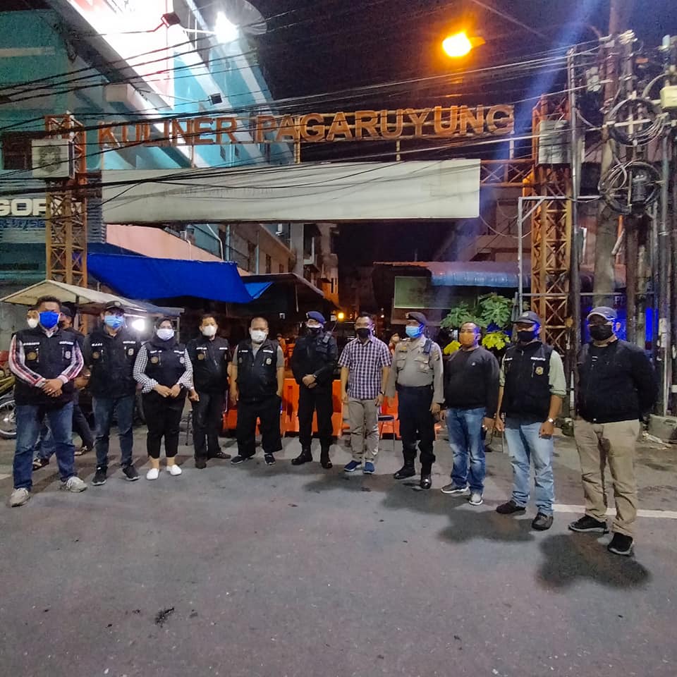 Giat Monitoring PPKM Level 4 di Kecamatan Medan Petisah