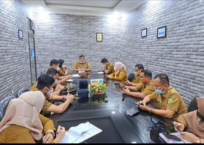 Rapat Koordinasi Pejabat Struktural Di Lingkungan Pemerintah Kecamatan Medan Petisah