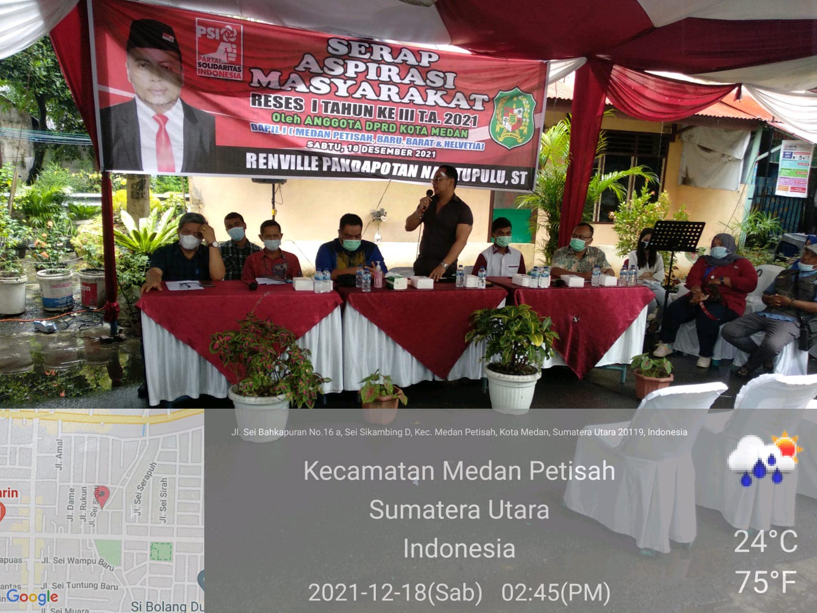 Reses Anggota DPRD Kota Medan Di Kecamatan Medan Petisah